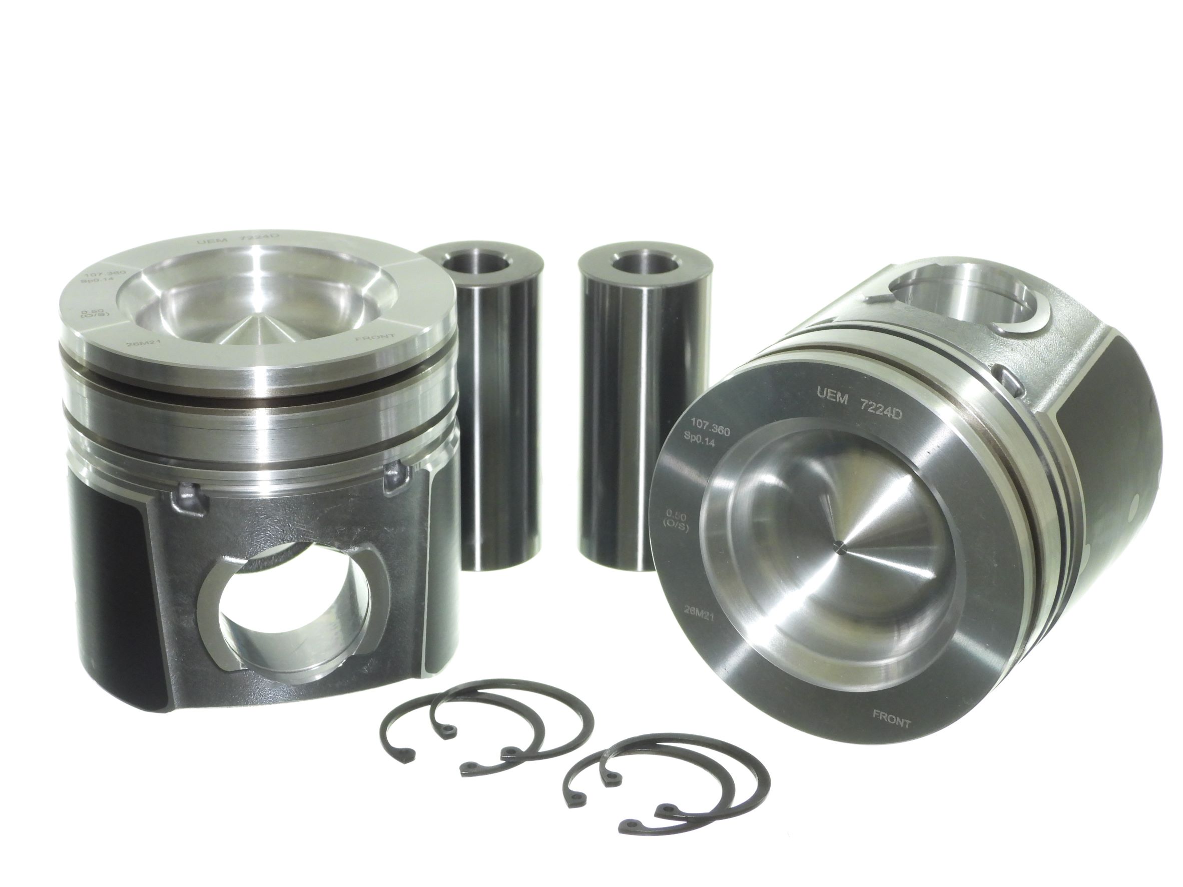 Dualoy Diesel Pistons 7224D.1.0MM