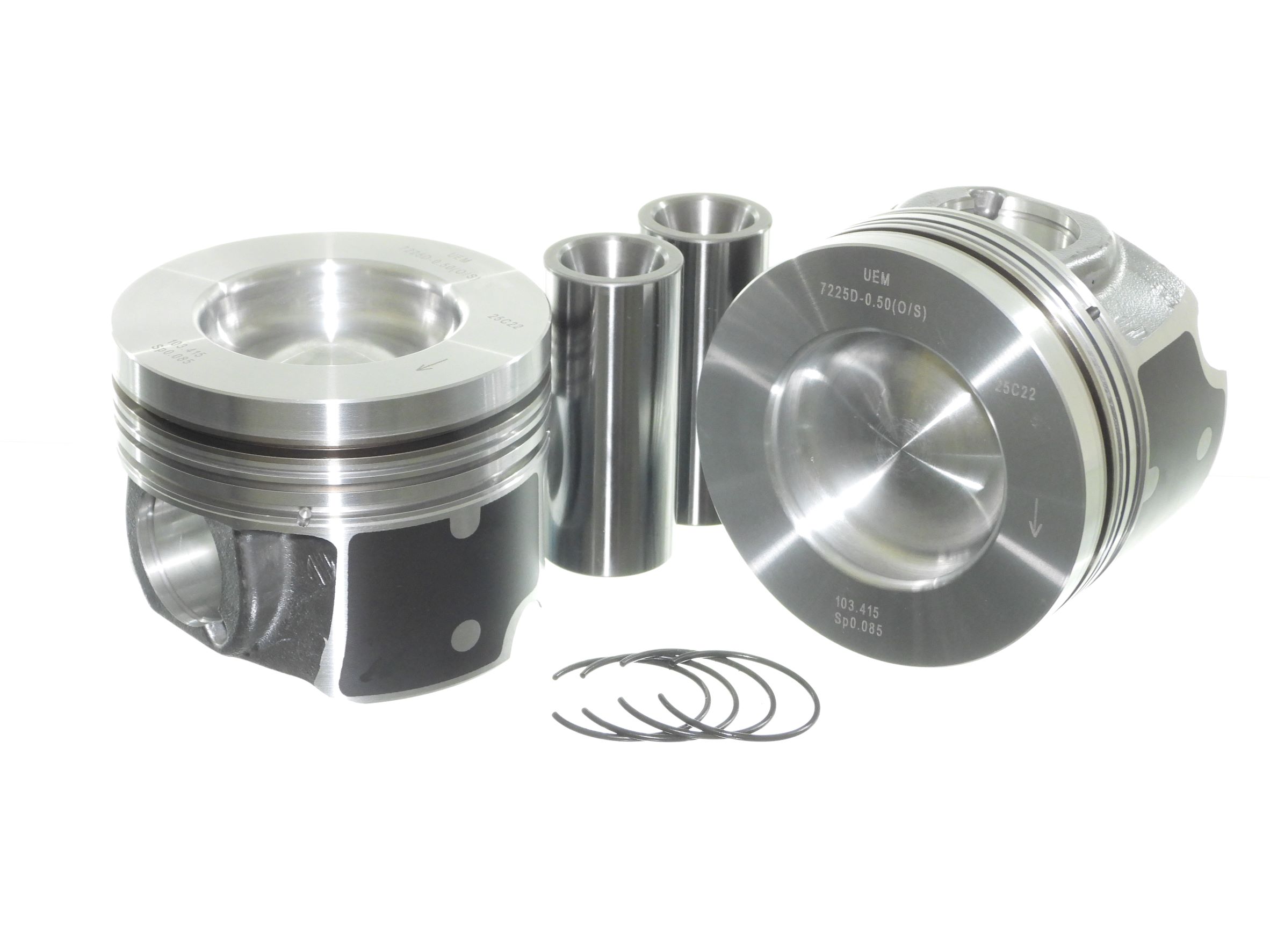 Dualoy Diesel Pistons 7235D.75MM