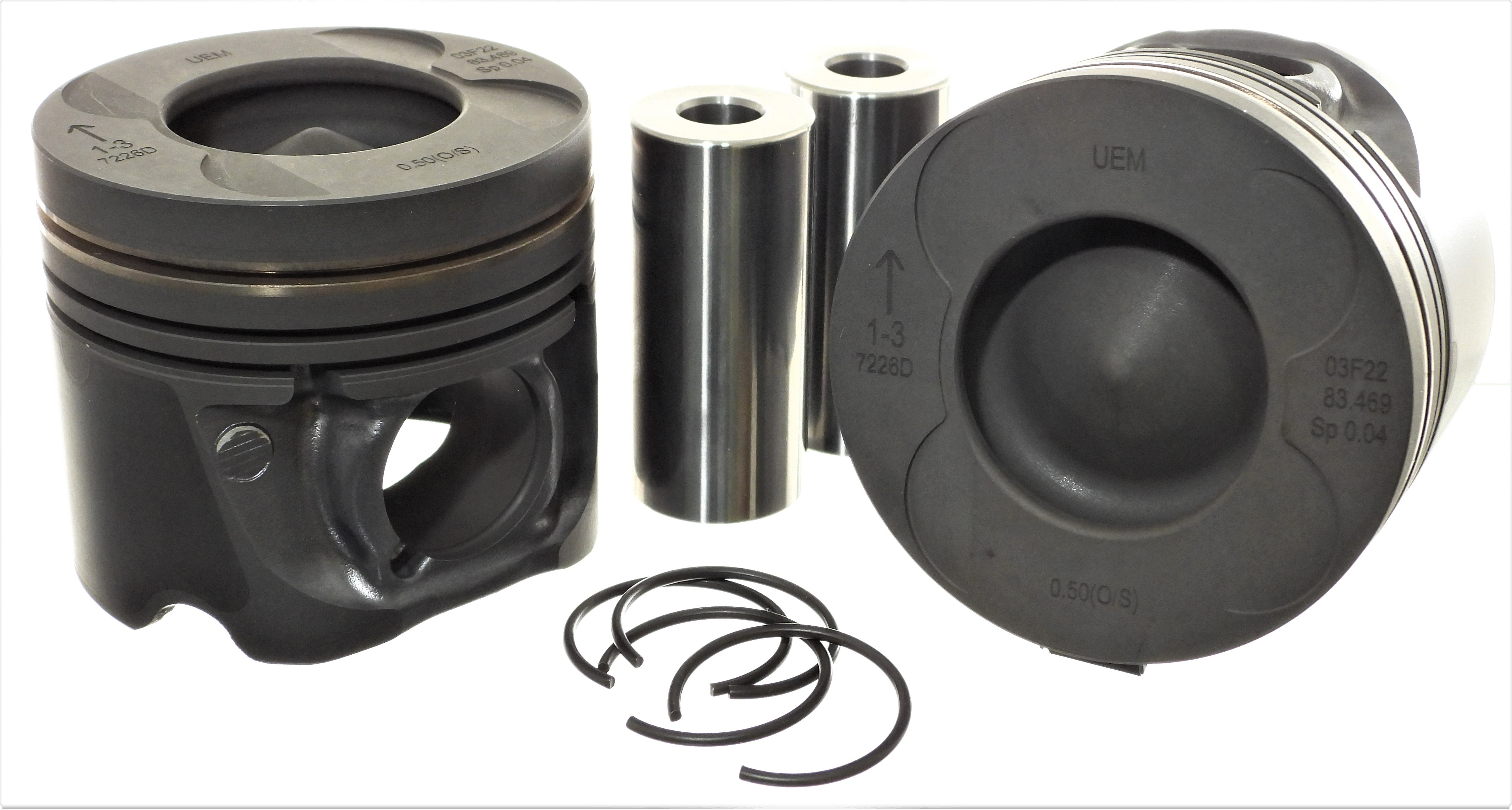 Dualoy Diesel Pistons 7226D.STD