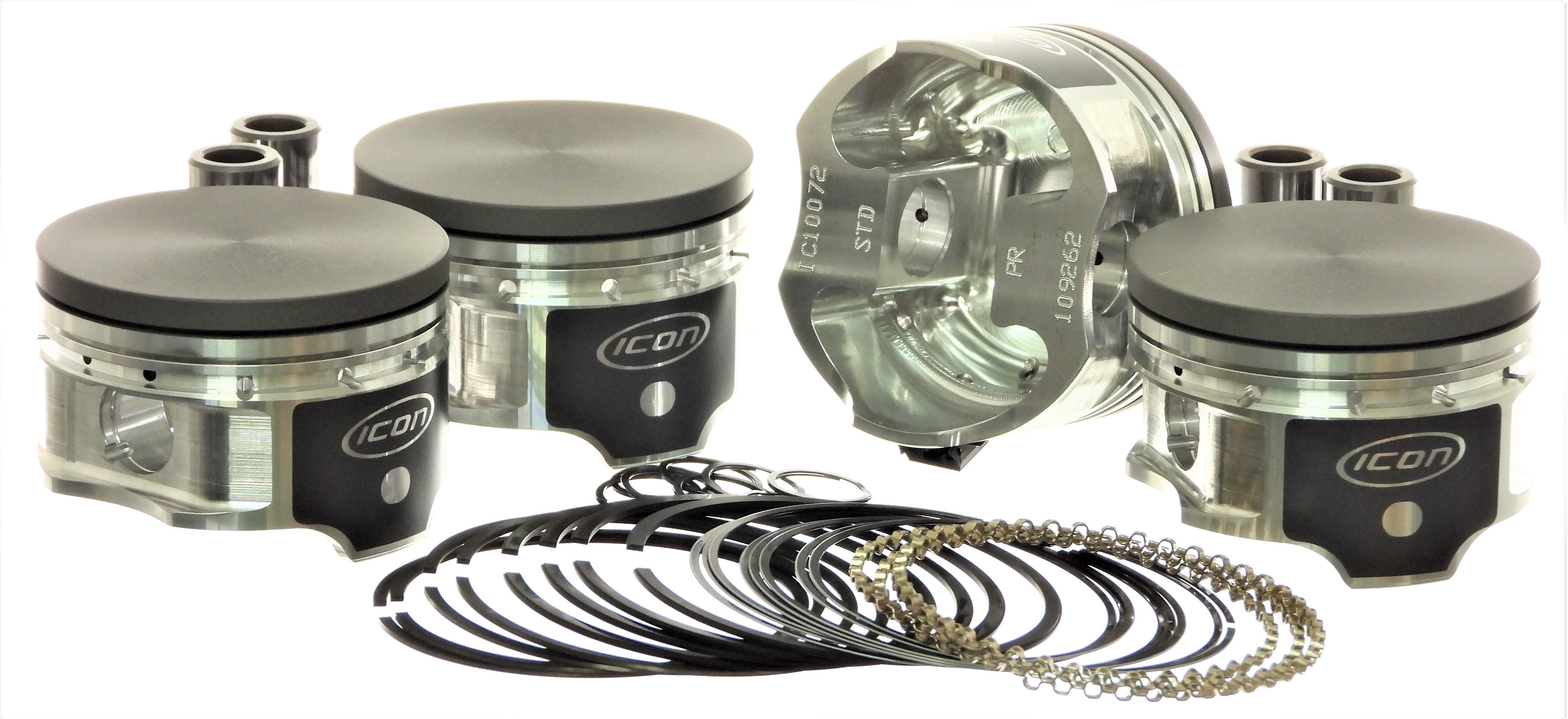 Icon Forged Pistons IC10072-STDK2