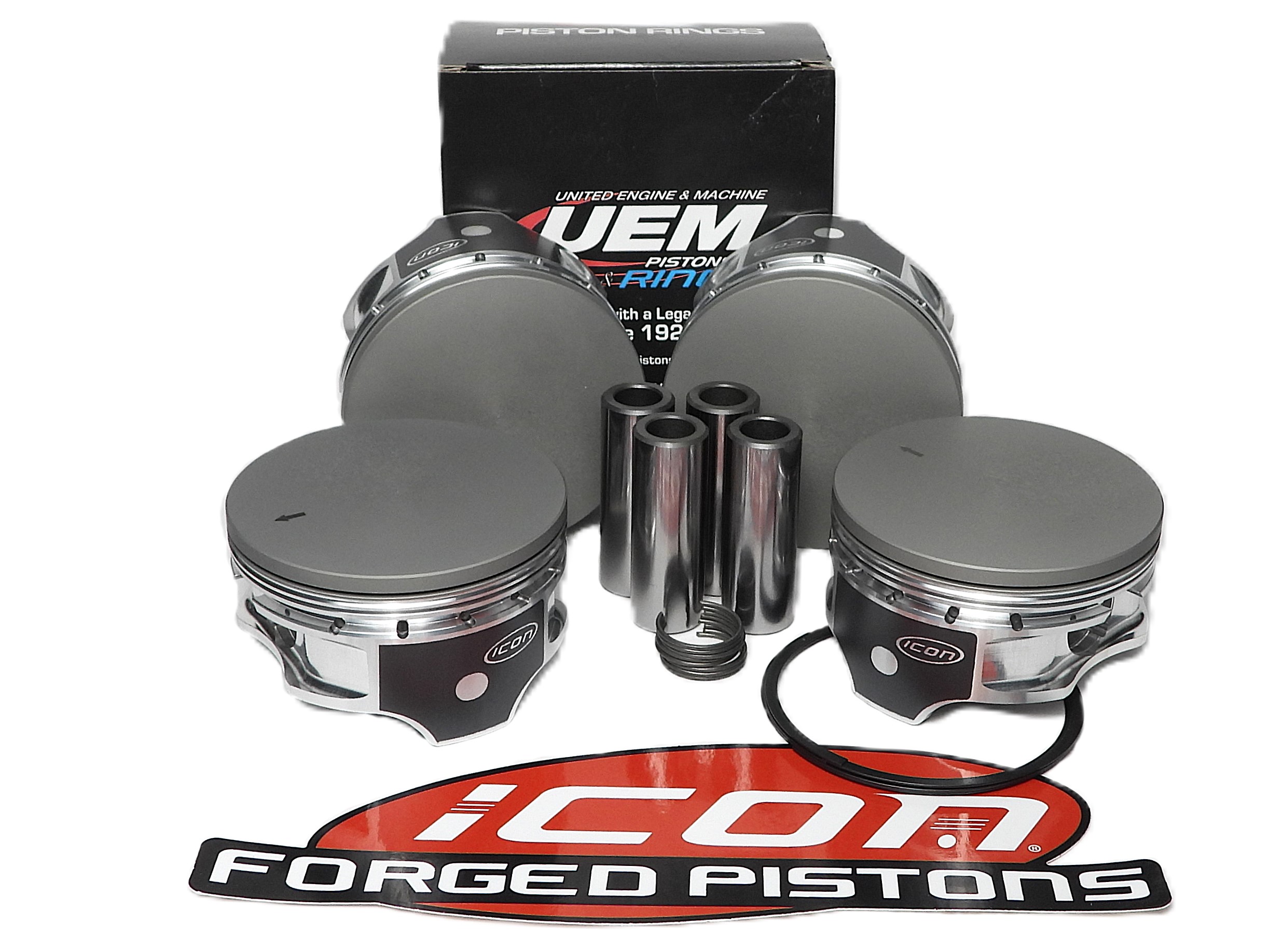 Icon Forged Pistons IC10077-STDK2